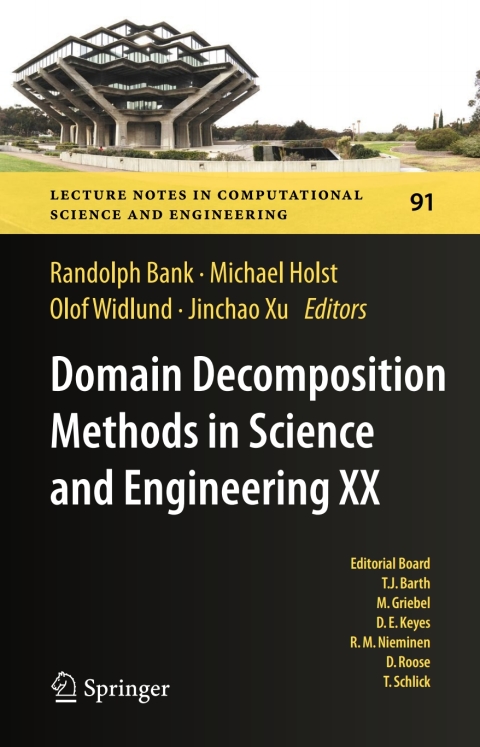Cover image for book Domain Decomposition Methods in Science and Engineering XX