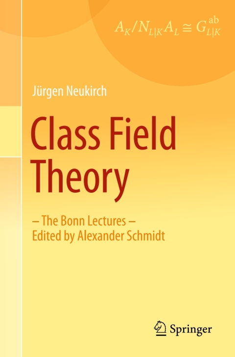 Cover image for book Class Field Theory