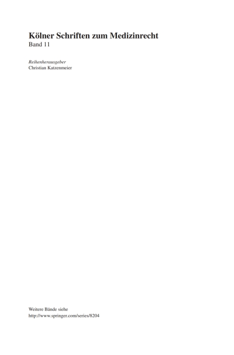 Cover image for book Priorisierung in der Medizin