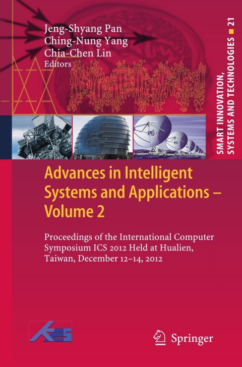Cover image for book Advances in Intelligent Systems and Applications - Volume 2