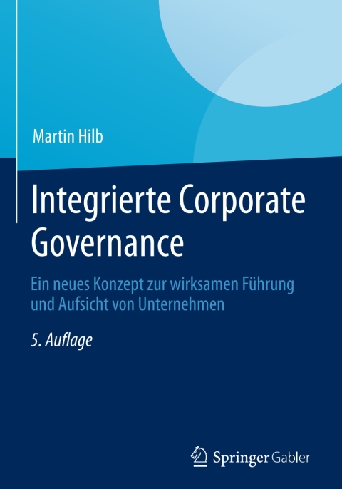 Cover image for book Integrierte Corporate Governance