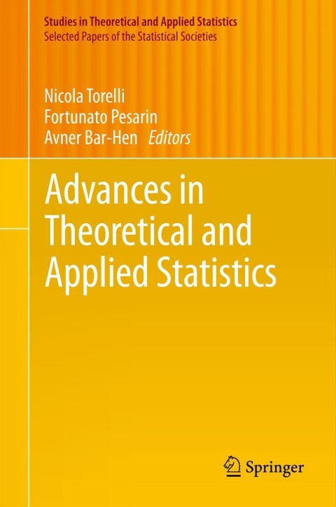 Cover image for book Advances in Theoretical and Applied Statistics
