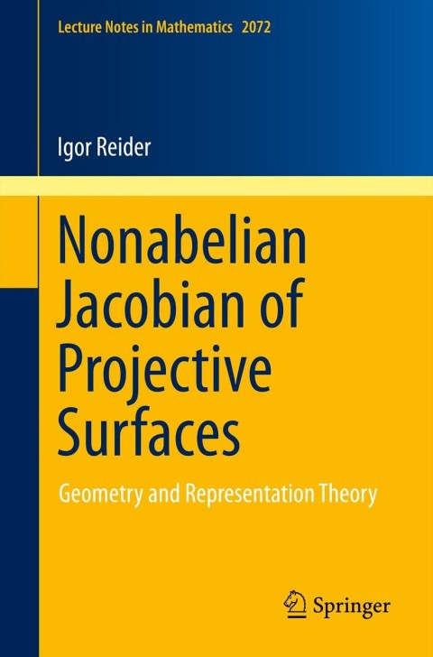 Cover image for book Nonabelian Jacobian of Projective Surfaces