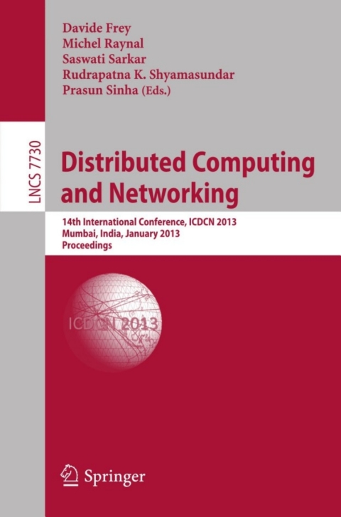 Cover image for book Distributed Computing and Networking