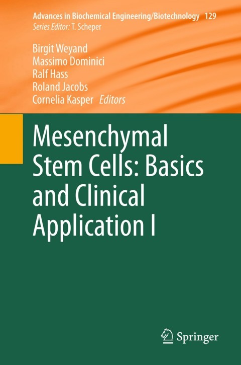 Cover image for book Mesenchymal Stem Cells - Basics and Clinical Application I