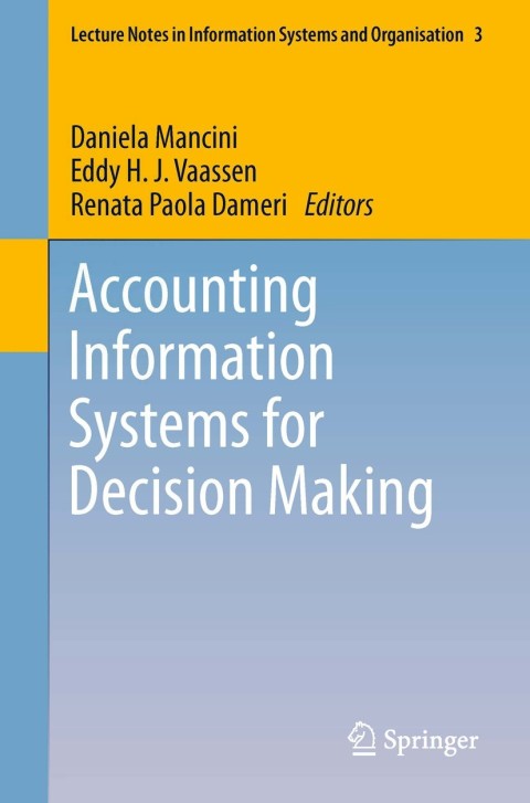 Cover image for book Accounting Information Systems for Decision Making