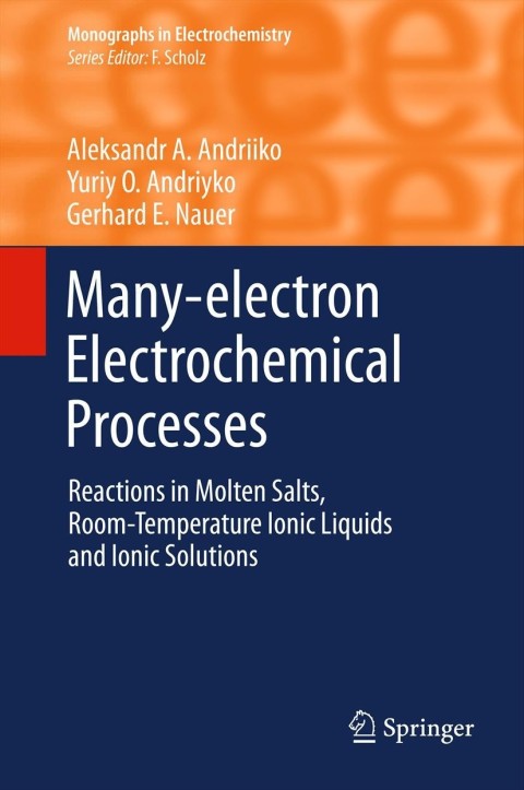 Cover image for book Many-electron Electrochemical Processes
