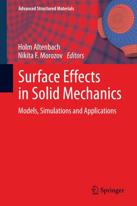 Cover image for book Surface Effects in Solid Mechanics
