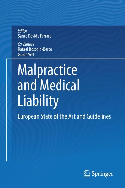 Cover image for book Malpractice and Medical Liability