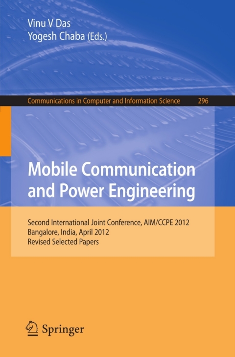 Cover image for book Mobile Communication and Power Engineering