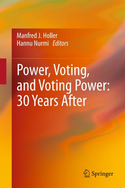 Cover image for book Power, Voting, and Voting Power: 30 Years After