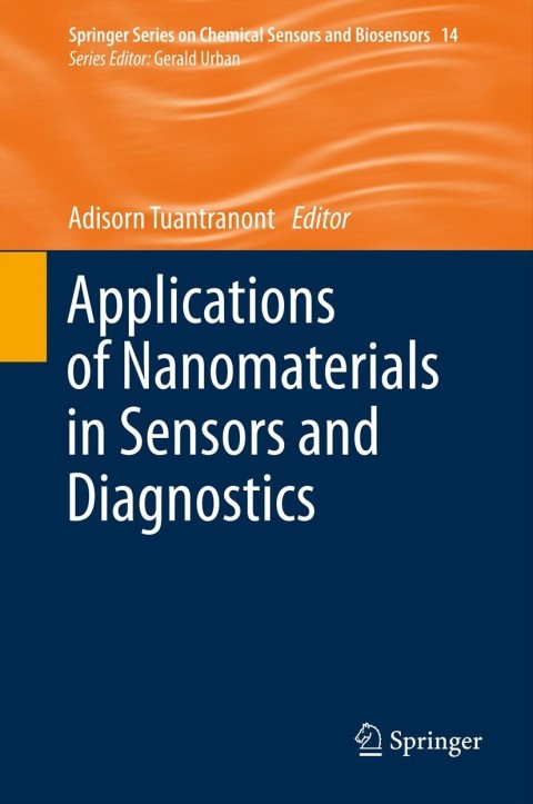 Cover image for book Applications of Nanomaterials in Sensors and Diagnostics