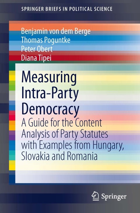 Measuring Intra-Party Democracy 
