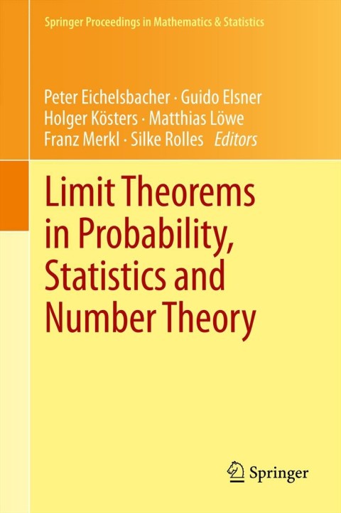 Cover image for book Limit Theorems in Probability, Statistics and Number Theory