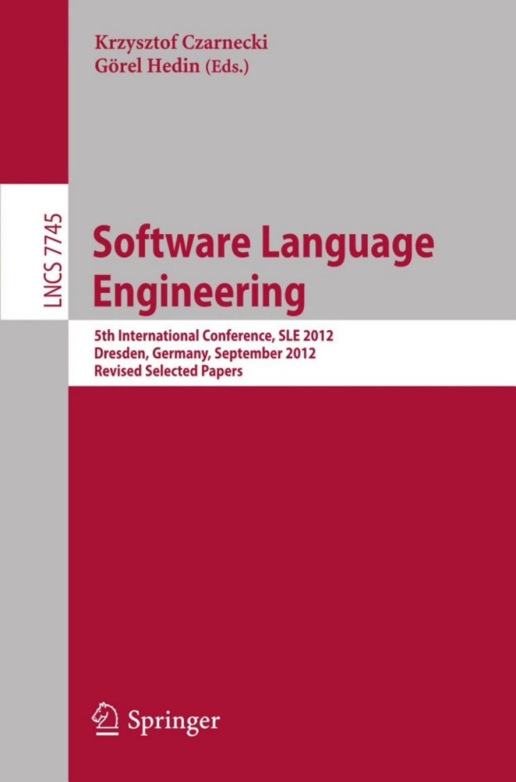 Software Language Engineering (eBook)