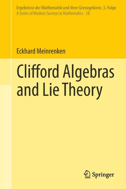 Cover image for book Clifford Algebras and Lie Theory