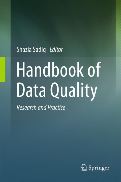 Cover image for book Handbook of Data Quality