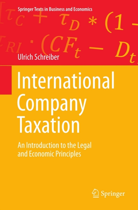 Cover image for book International Company Taxation