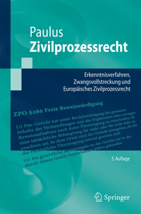 Cover image for book Zivilprozessrecht