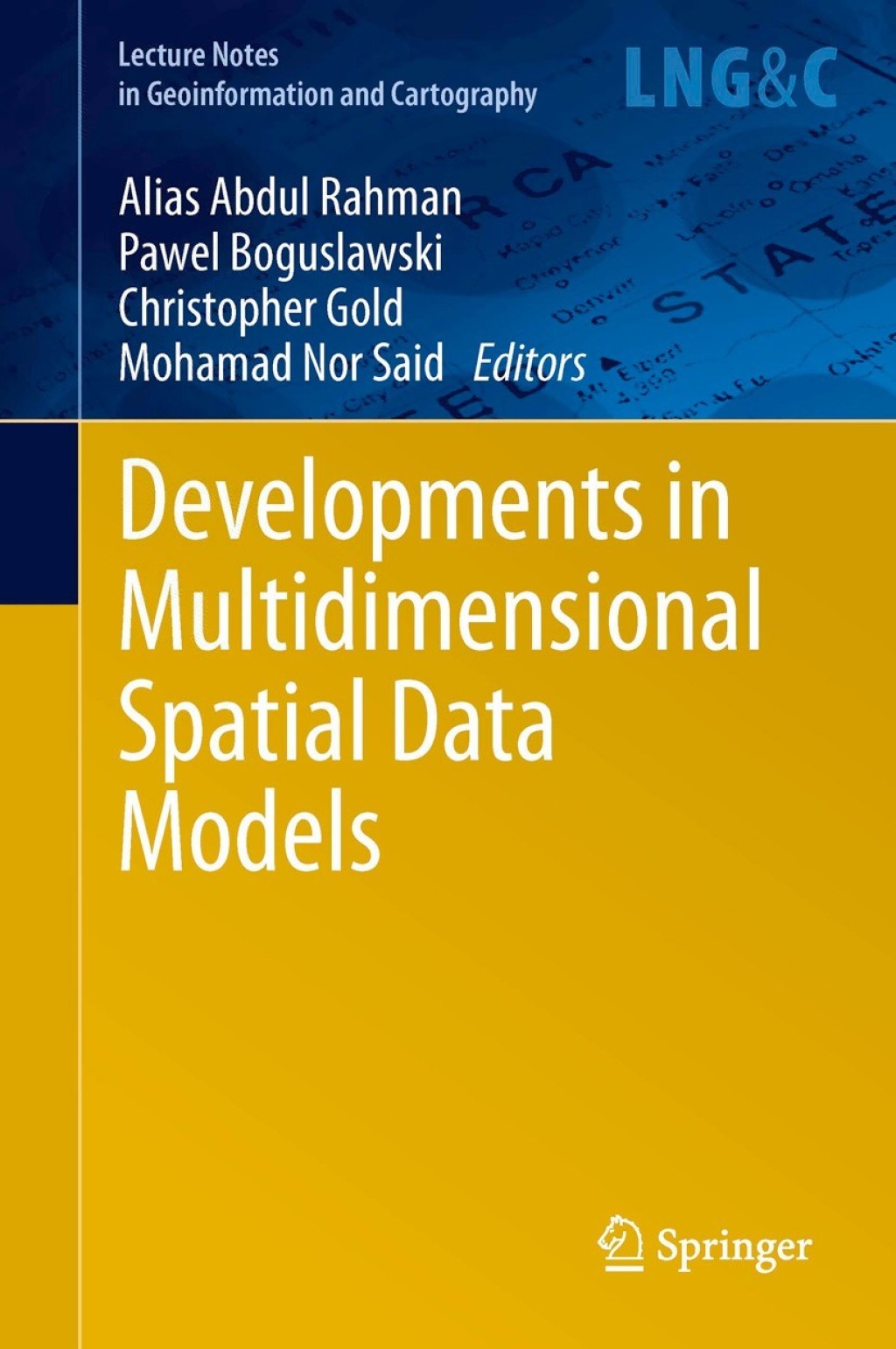 Developments in Multidimensional Spatial Data Models (eBook)