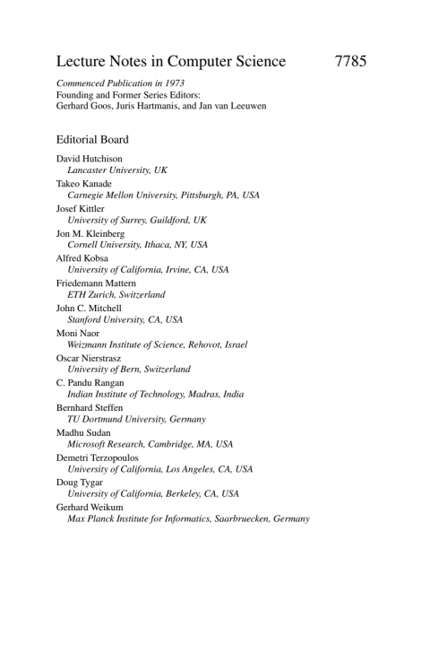 Cover image for book Theory of Cryptography