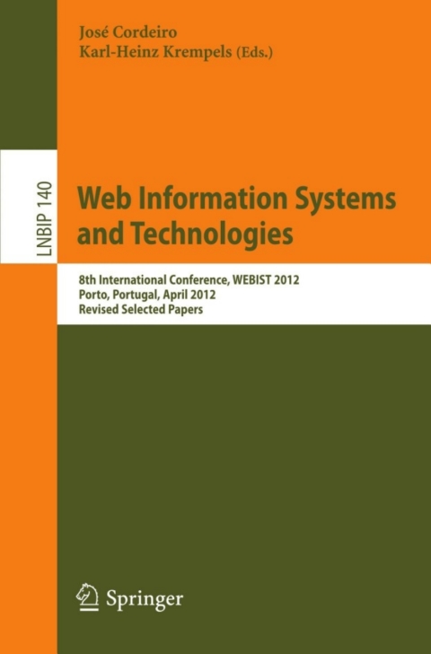 Cover image for book Web Information Systems and Technologies