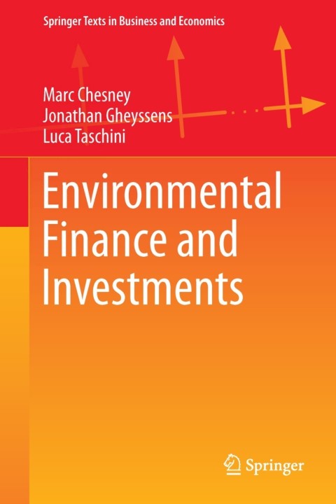Cover image for book Environmental Finance and Investments