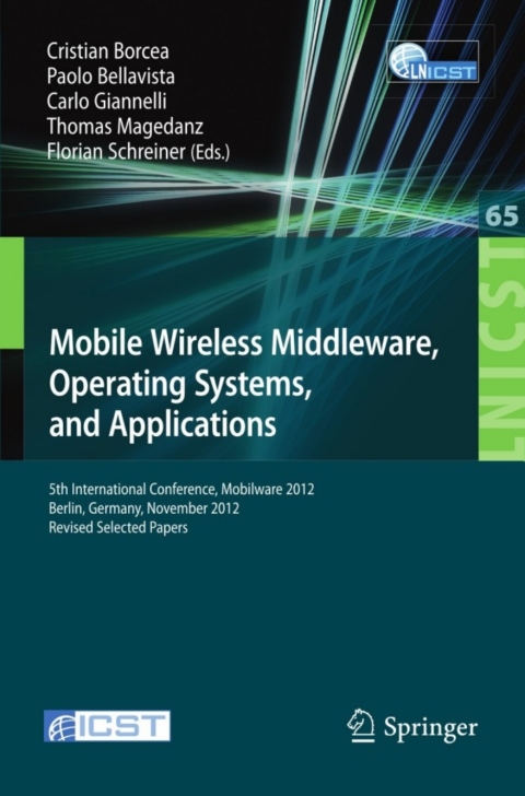 Cover image for book Mobile Wireless Middleware, Operating Systems, and Applications