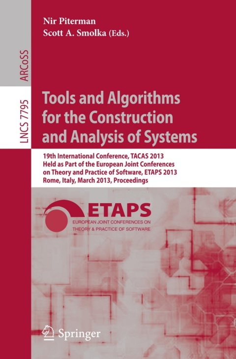 Cover image for book Tools and Algorithms for the Construction and Analysis of Systems