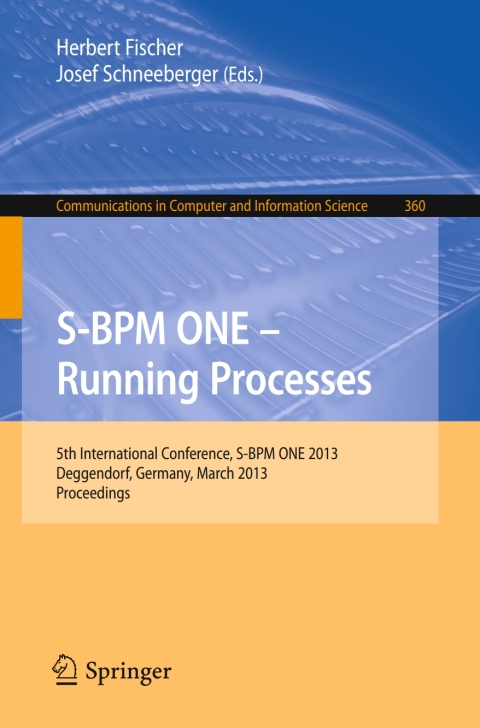 Cover image for book S-BPM ONE - Running Processes