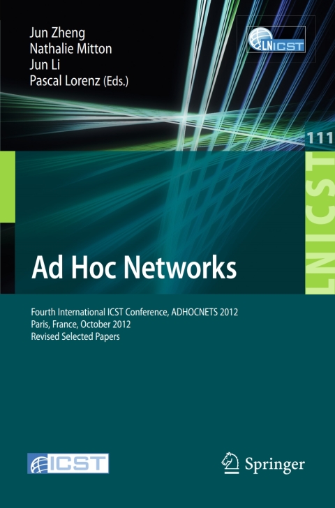 Cover image for book Ad Hoc Networks