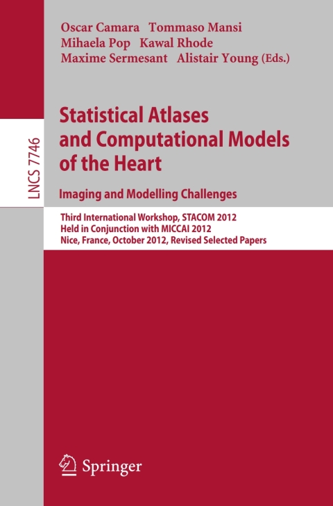 Cover image for book Statistical Atlases and Computational Models of the Heart: Imaging and Modelling Challenges