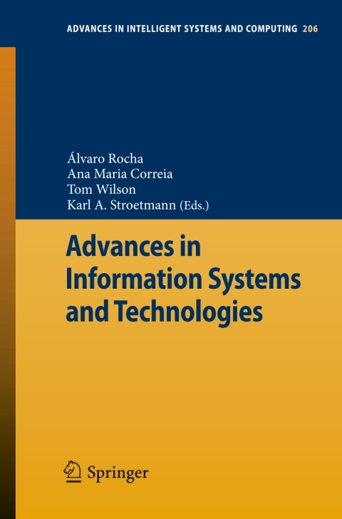 Cover image for book Advances in Information Systems and Technologies