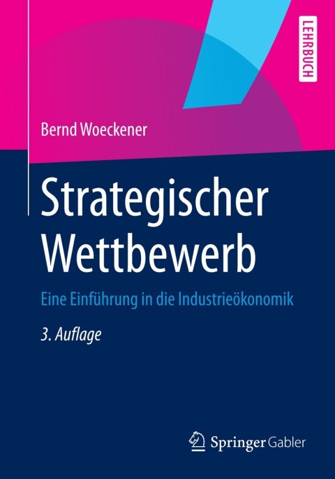 Cover image for book Strategischer Wettbewerb