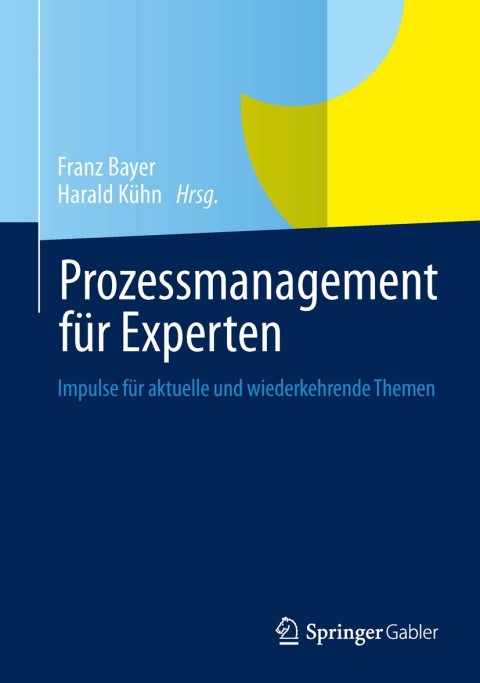 Cover image for book Prozessmanagement für Experten