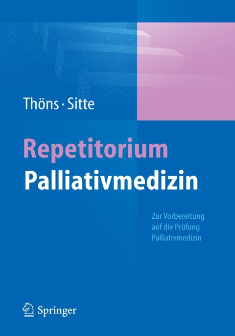 Cover image for book Repetitorium Palliativmedizin
