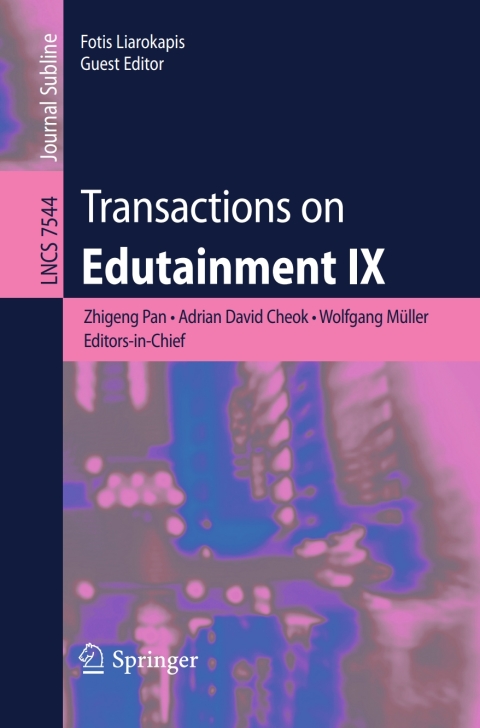 Cover image for book Transactions on Edutainment IX