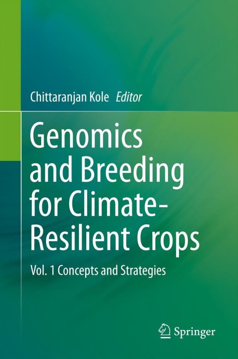 Cover image for book Genomics and Breeding for Climate-Resilient Crops