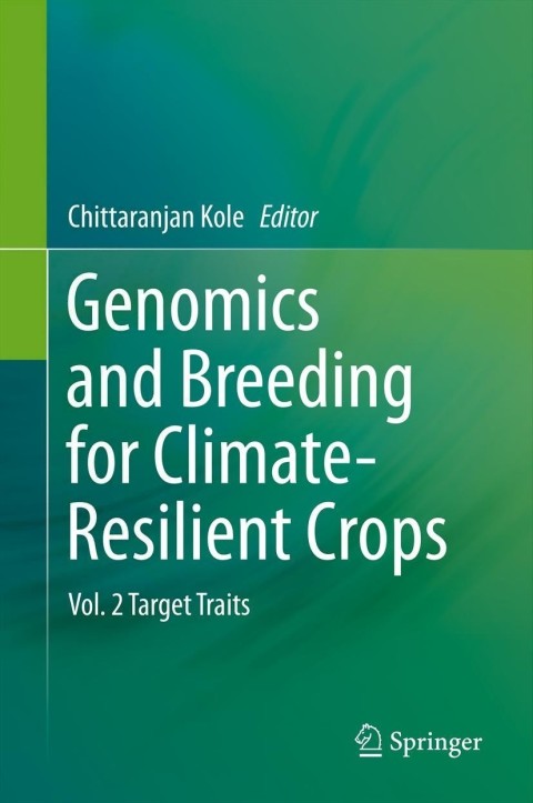 Cover image for book Genomics and Breeding for Climate-Resilient Crops