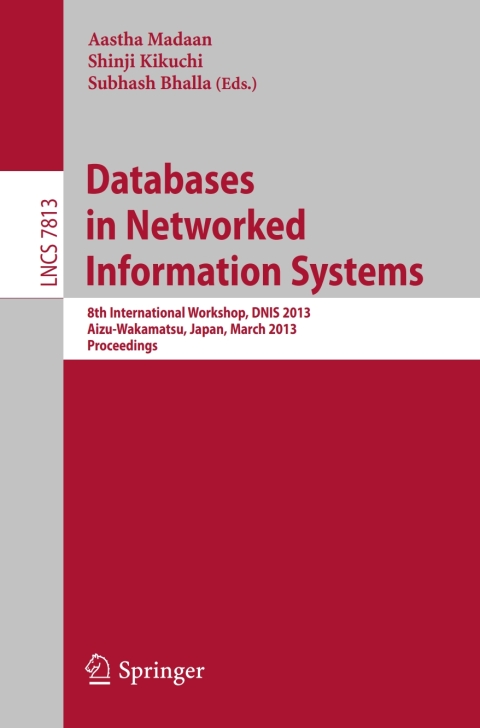 Cover image for book Databases in Networked Information Systems