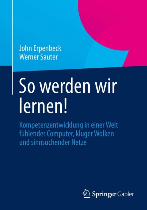 Cover image for book So werden wir lernen!