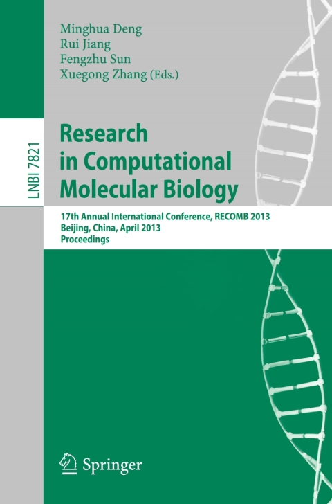 Cover image for book Research in Computational Molecular Biology