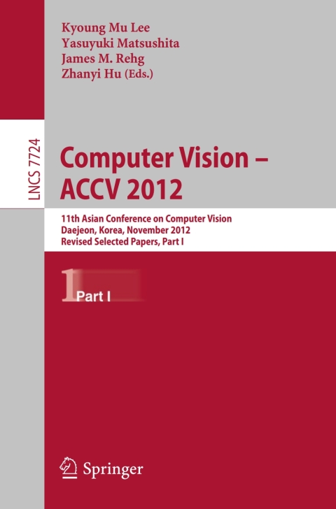 Cover image for book Computer Vision -- ACCV 2012