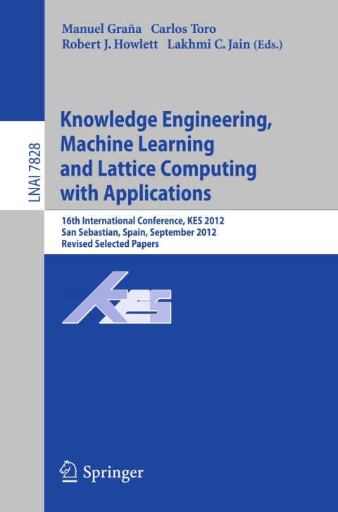 Cover image for book Knowledge Engineering, Machine Learning and Lattice Computing with Applications