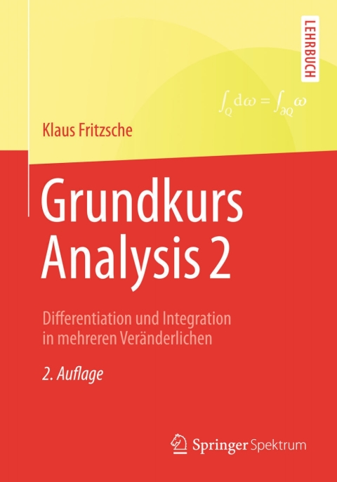 Cover image for book Grundkurs Analysis 2