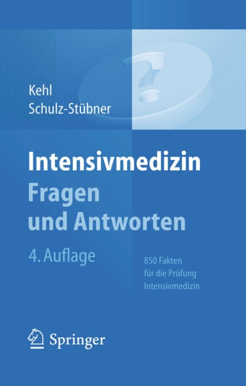 Cover image for book Intensivmedizin Fragen und Antworten