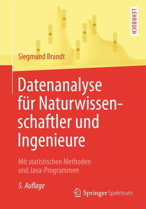 Cover image for book Datenanalyse für Naturwissenschaftler und Ingenieure