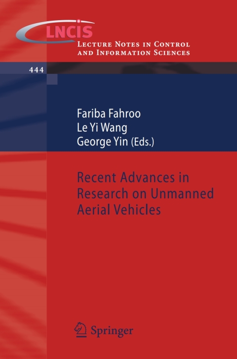 Cover image for book Recent Advances in Research on Unmanned Aerial Vehicles