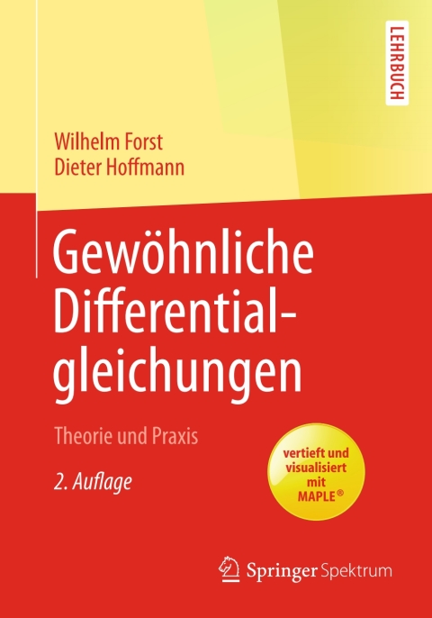 Cover image for book Gewöhnliche Differentialgleichungen