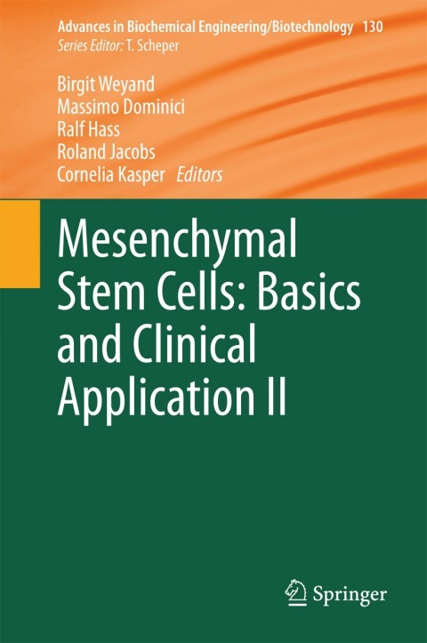 Cover image for book Mesenchymal Stem Cells - Basics and Clinical Application II